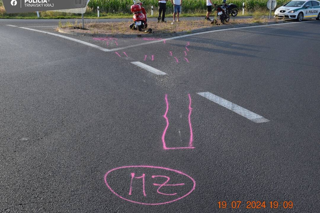 FOTO: Dve dopravné nehody v Trnavskom kraji, foto 4