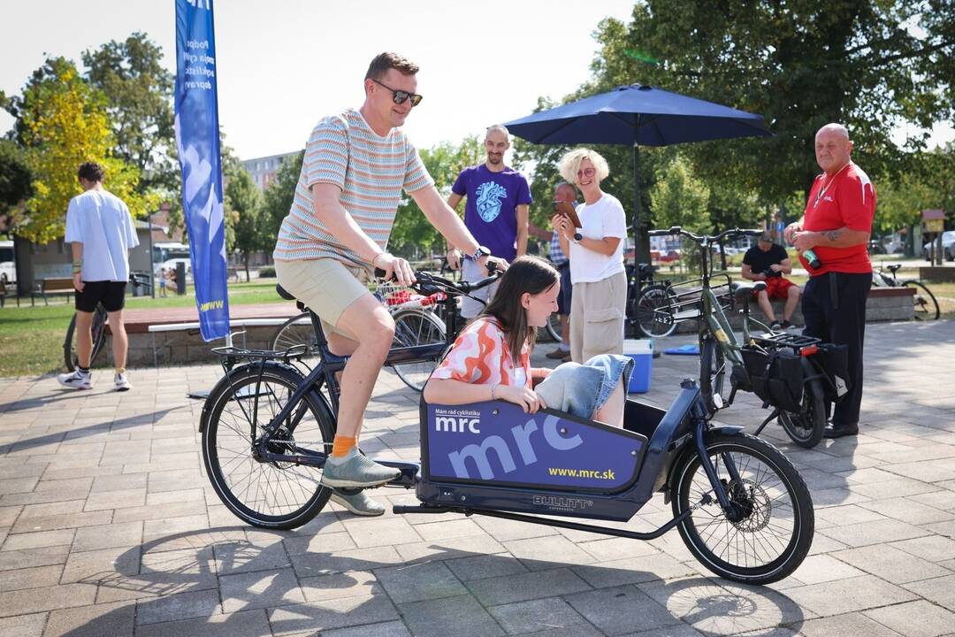 FOTO: Nové nákladné bicykle v Seredi, foto 4