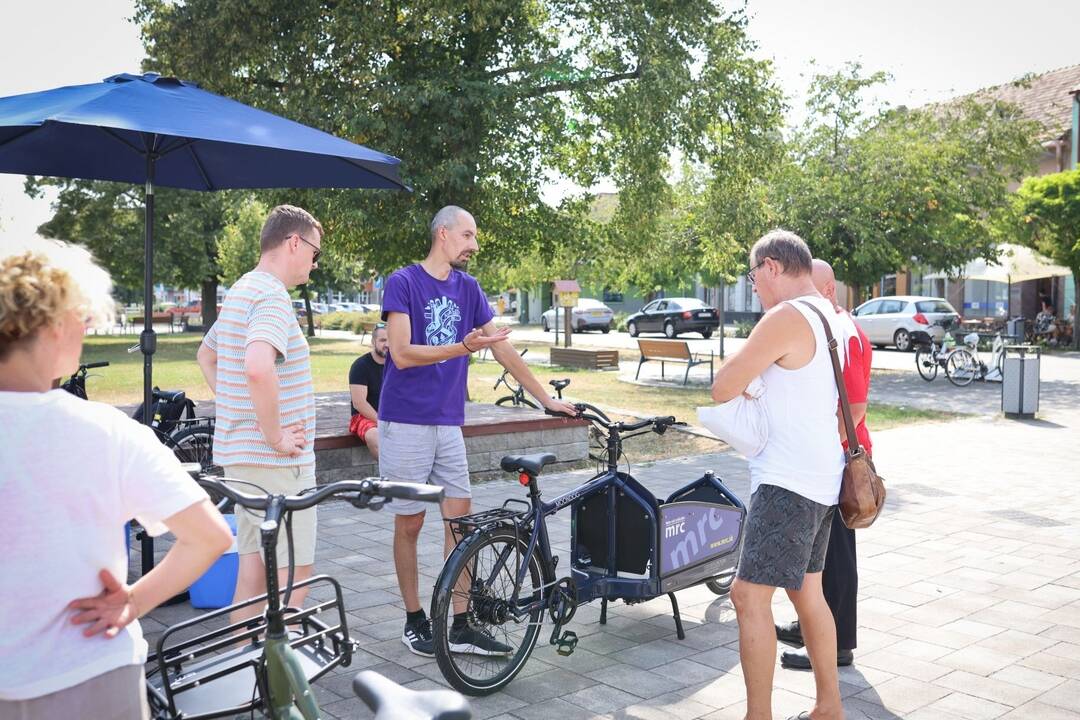 FOTO: Nové nákladné bicykle v Seredi, foto 7