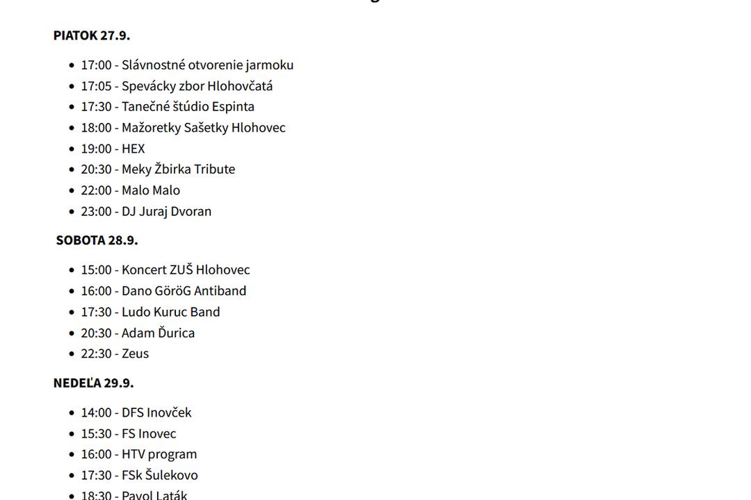 FOTO: Tradičný jarmok v Hlohovci spôsobí dopravné obmedzenia. Kam sa nedostanete?, foto 5