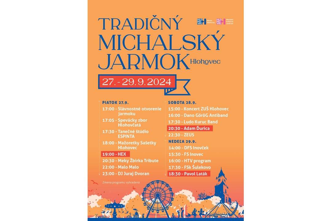 FOTO: Program Michalského jarmoku, foto 1