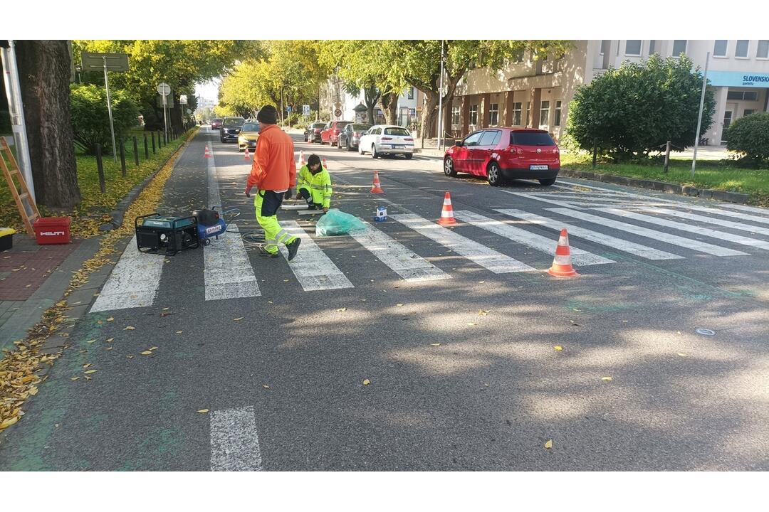 FOTO: FOTO: V Galante prebiehajú práce, ktoré majú zvýšiť bezpečnosť v meste, foto 2