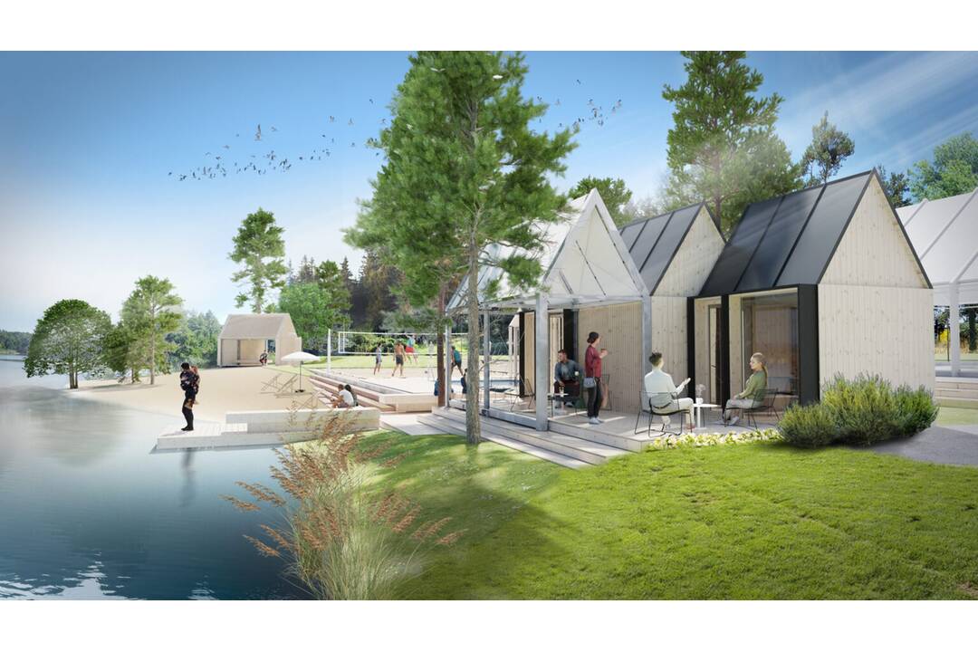 FOTO: Nová podoba Dolného jazera pri Sekuliach, foto 1