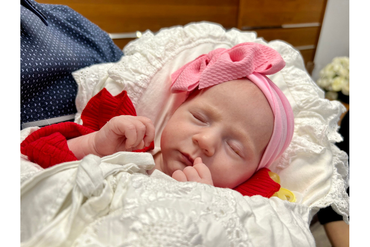 FOTO: V Senici slávnostne uvítali do života prvú občianku v roku 2025, foto 1