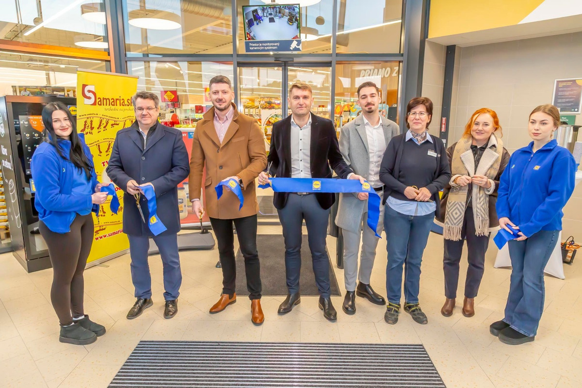 FOTO: Novootvorená predajňa Lidl v Hlohovci, foto 2