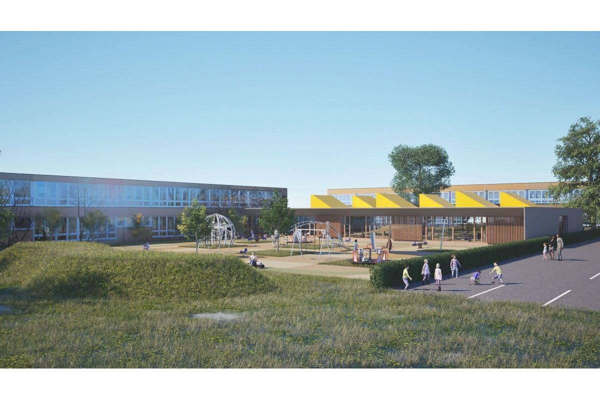 FOTO: V areáli MŠ Limbová vznikne nová prístavba, foto 1