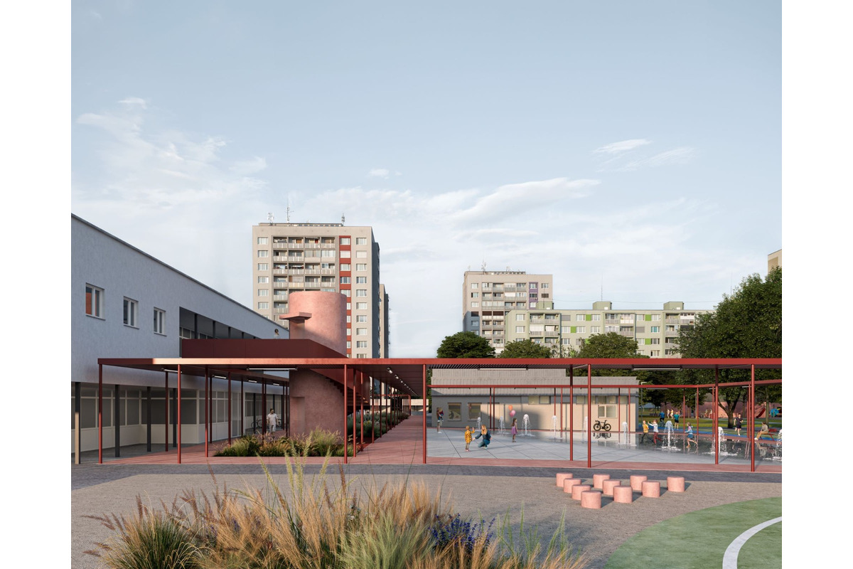 FOTO: Vizualizácia obnovy obytného súboru Generála Goliana na Linčianskej, foto 1