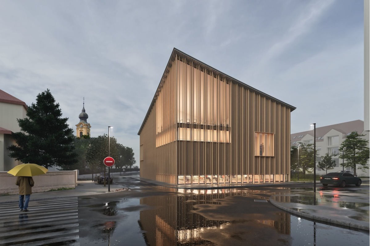 FOTO: Vizualizácia nového pastoračného centra v Seredi, foto 1