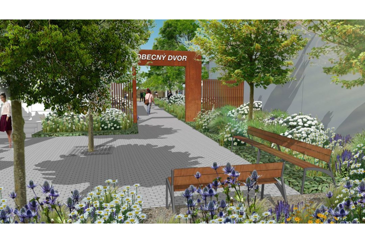 FOTO: V Modranke vzniká pre Trnavčanov priestor na stretávanie pod holým nebom, foto 1