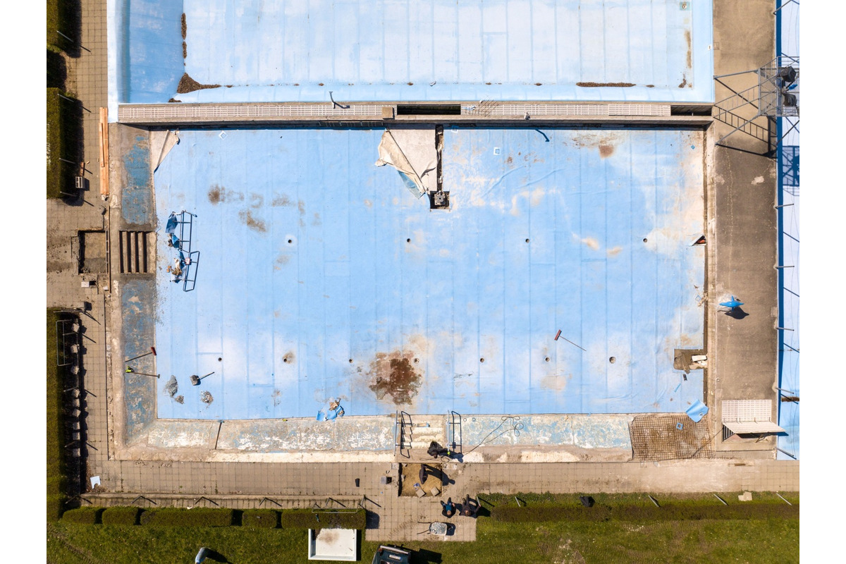 FOTO: Na kúpaliskách v Hlohovci a v Skalici prebieha rekonštrukcia, foto 5