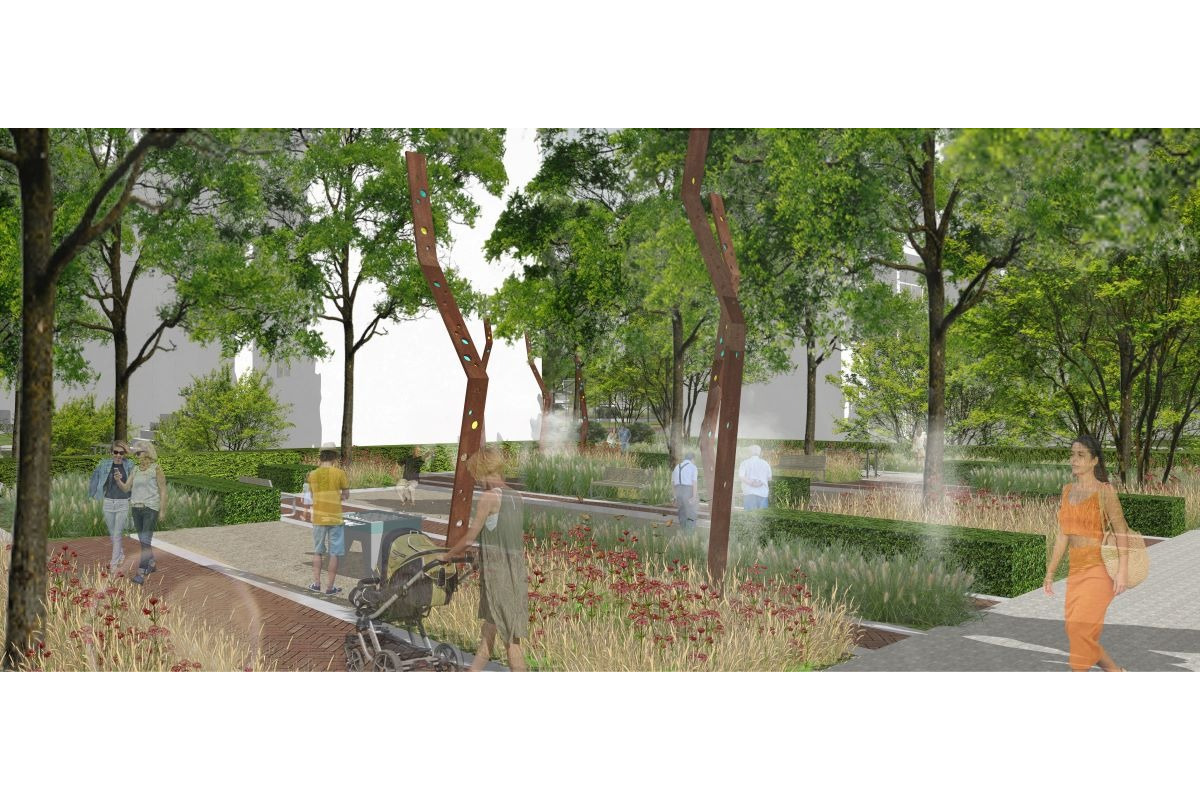 FOTO: Projekt obnovy vnútroblokov na Tehelnej napreduje, foto 1