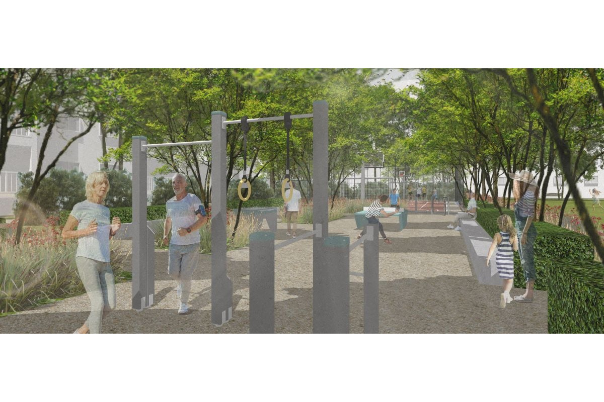 FOTO: Projekt obnovy vnútroblokov na Tehelnej napreduje, foto 3