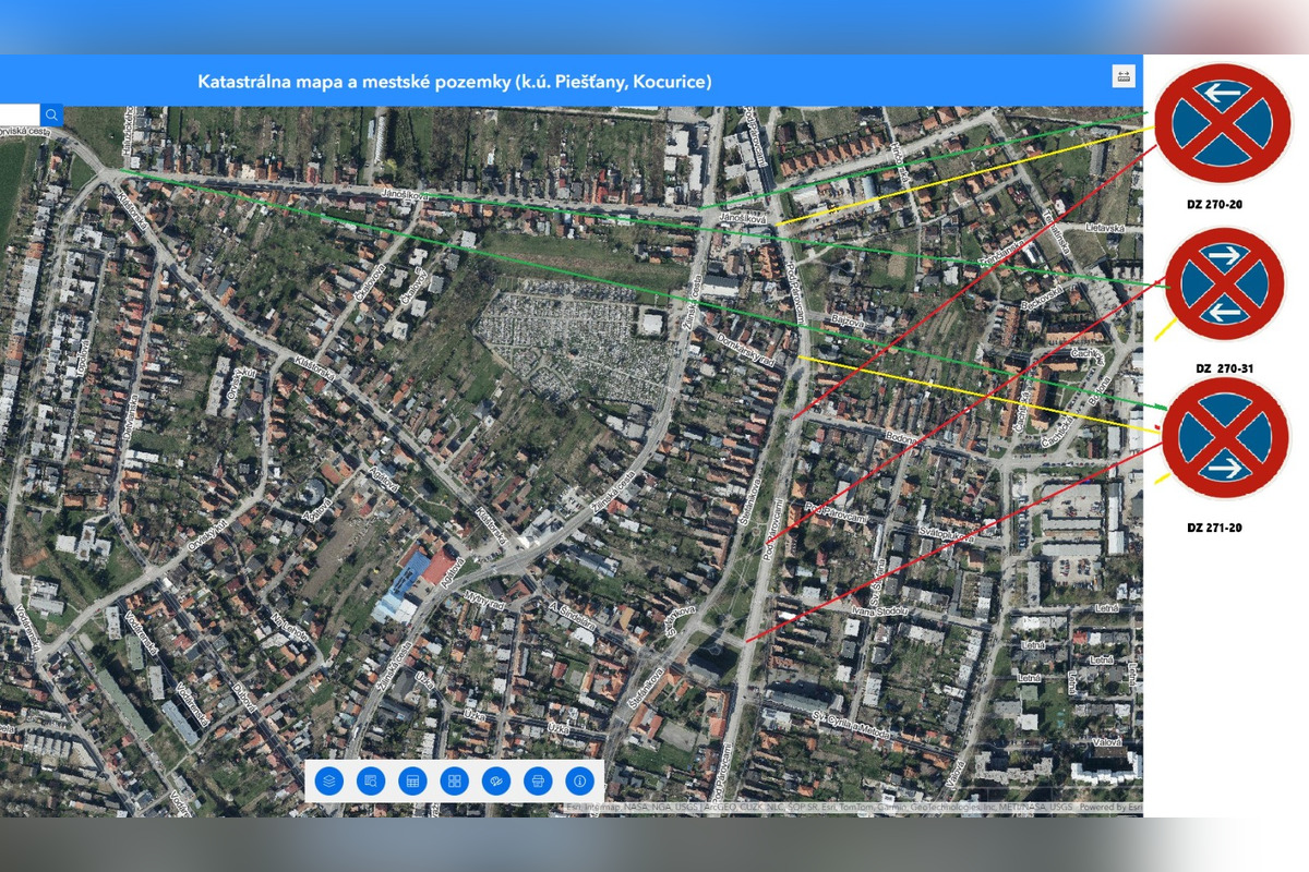 FOTO: Dopravné obmedzenia v Piešťanoch, foto 2