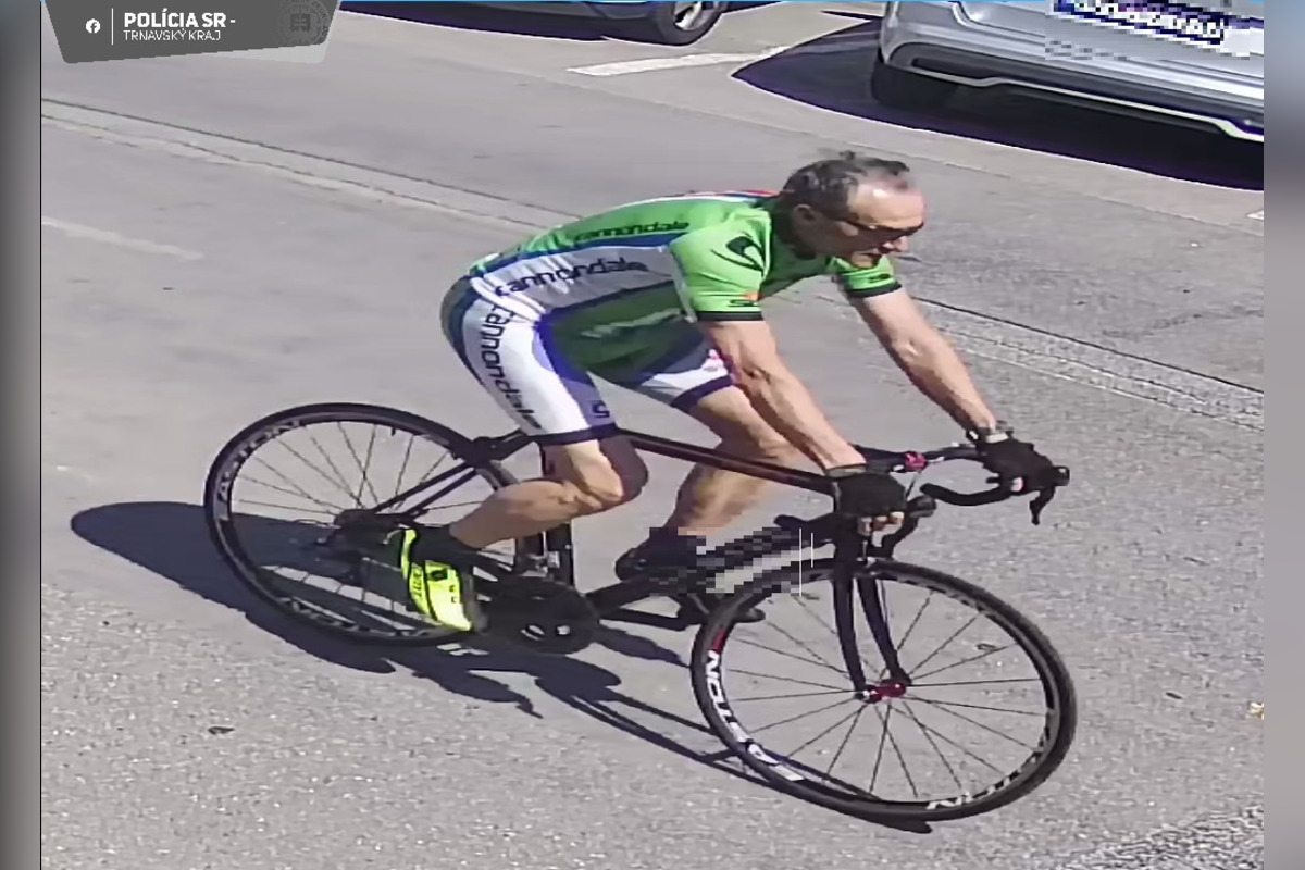 FOTO: Polícia pátra po totožnosti cyklistu, v Piešťanoch spôsobil nehodu, foto 1