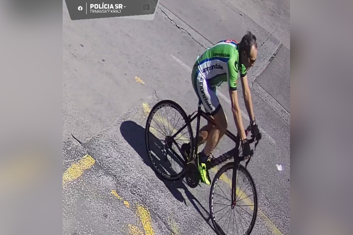 FOTO: Polícia pátra po totožnosti cyklistu, v Piešťanoch spôsobil nehodu, foto 2