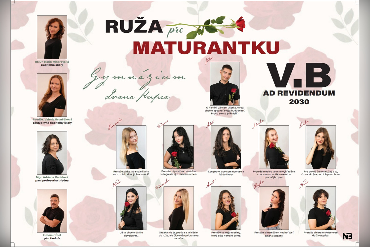 FOTO: Maturitné tablá stredných škôl v Hlohovci 2025, foto 2