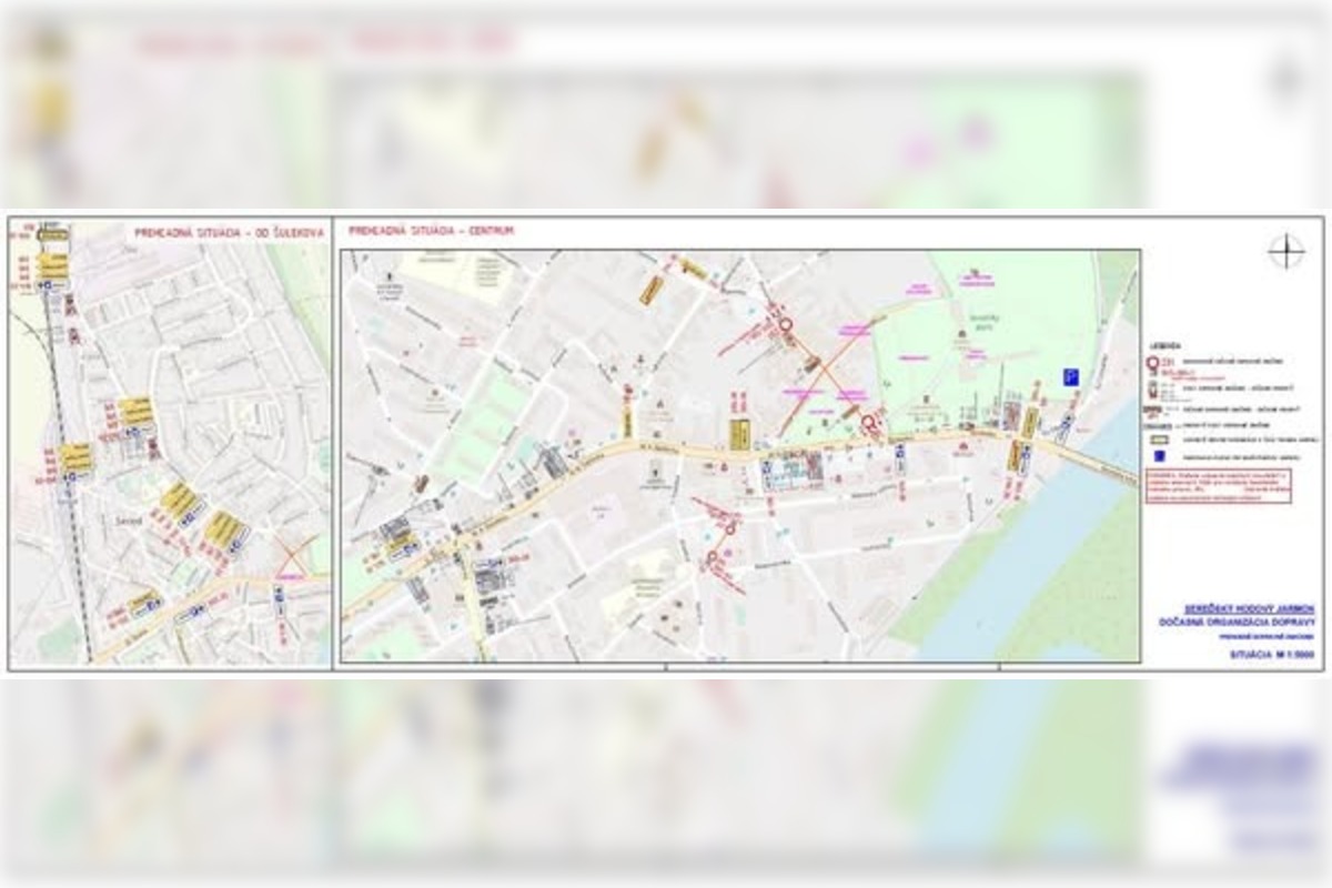 FOTO: Uzavreté cesty v Seredi, foto 3