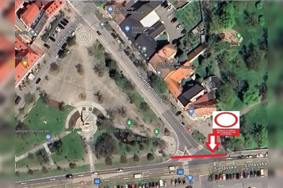 FOTO: Uzavreté cesty v Seredi, foto 7