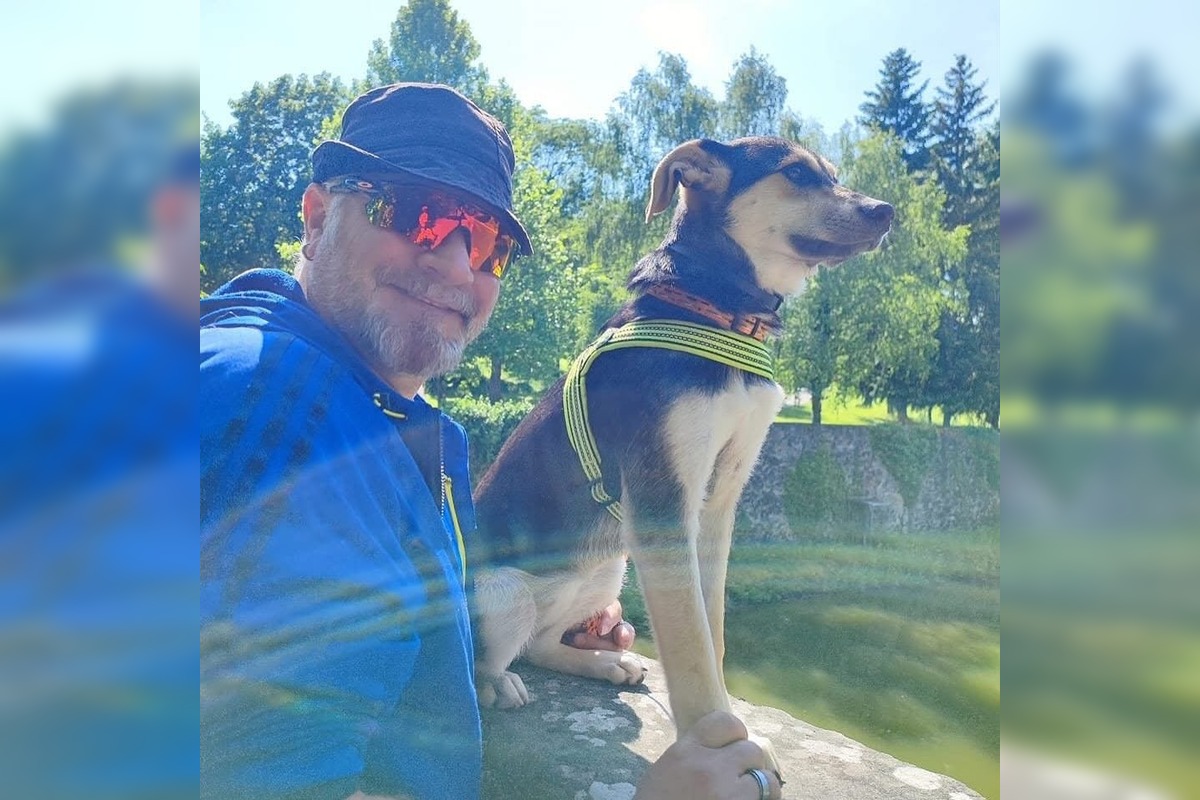 FOTO: Mužovi sa stratila v Trnave milovaná fenka Matcha, dvojica sa po dlhých dňoch opäť stretla, foto 1