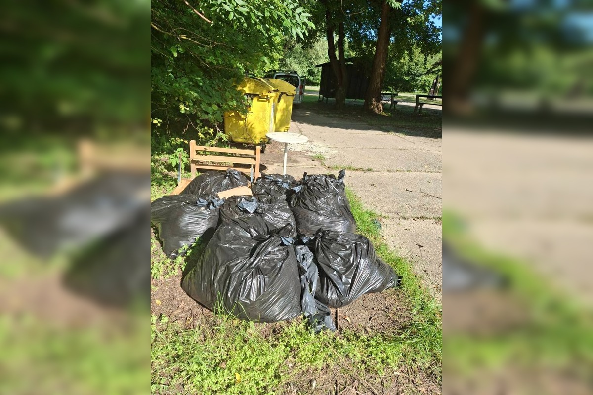 FOTO: Skaličania sú zhrození z okolia rekreačného strediska, dovolenkárov vítajú odpadky, foto 2