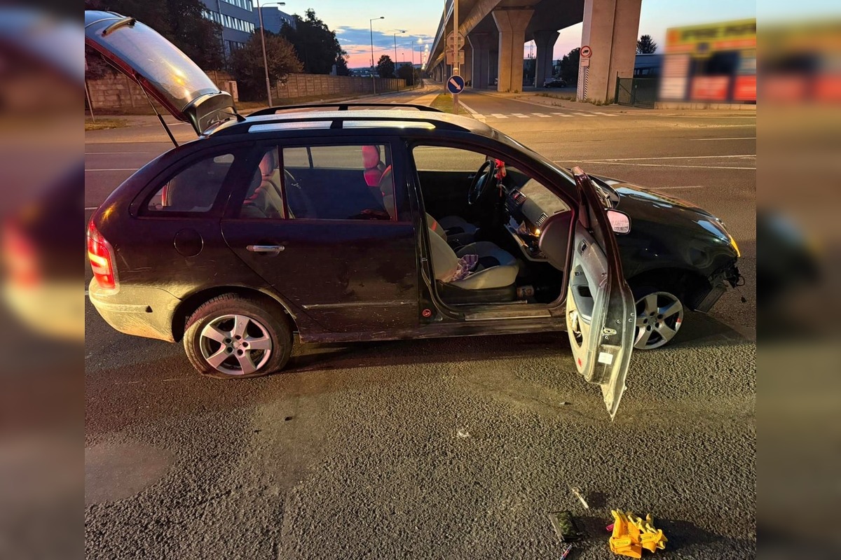 FOTO: Policajná naháňačka uprostred noci, foto 2