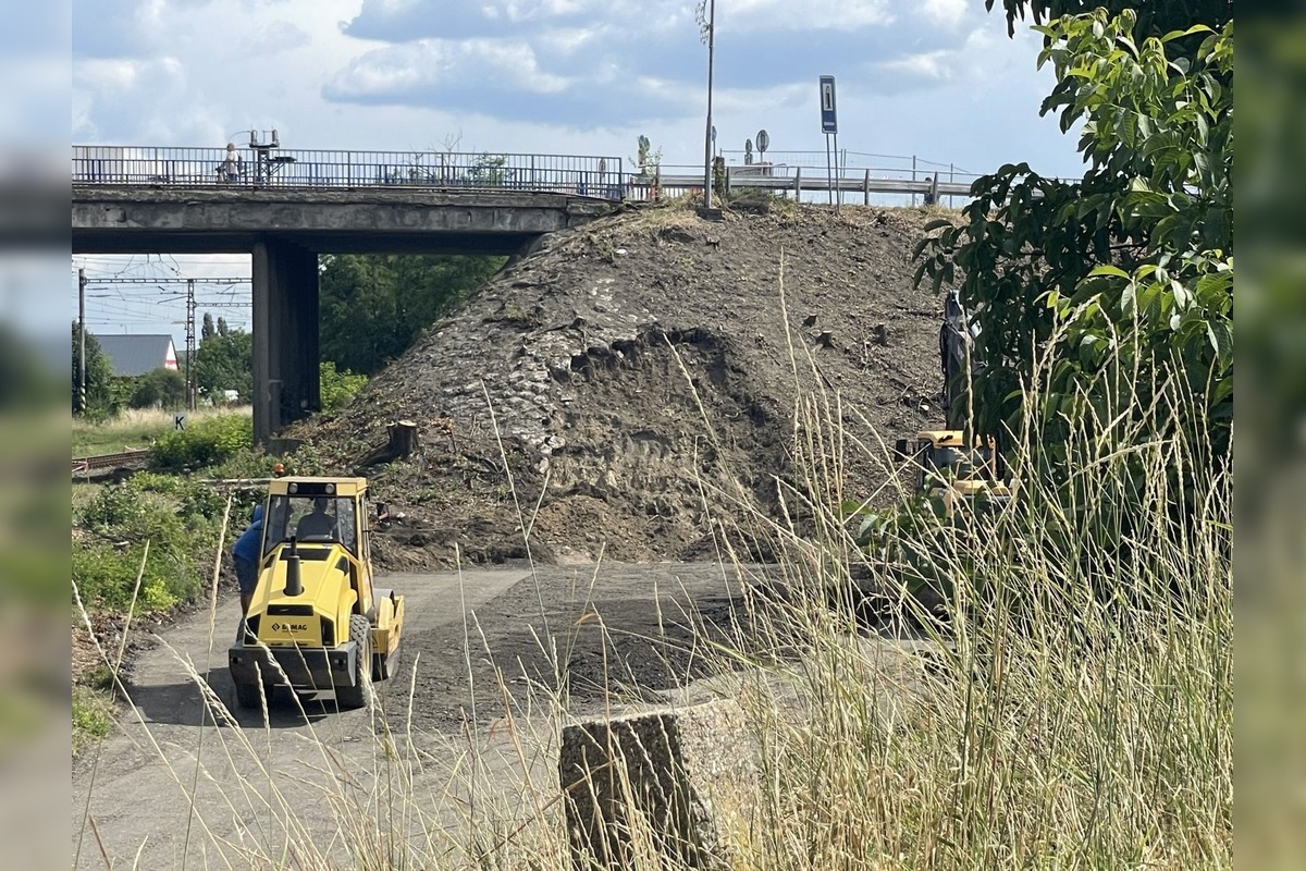 FOTO: V Seredi sa začali práce na novom moste, foto 3