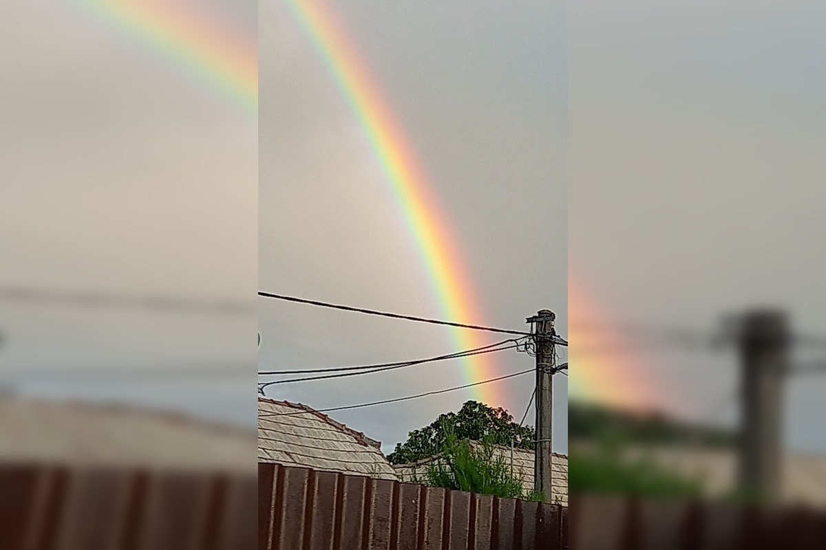 FOTO: Trnavčania zachytili krásnu dvojitú dúhu nad mestom, foto 6