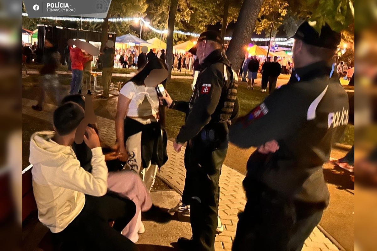 FOTO: Polícia si opäť posvietila na alkohol u mladistvých, foto 3