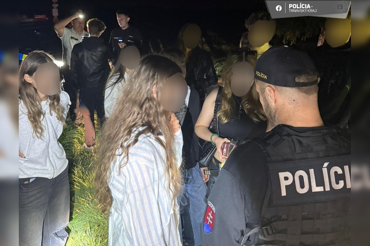 FOTO: Polícia si opäť posvietila na alkohol u mladistvých, foto 8