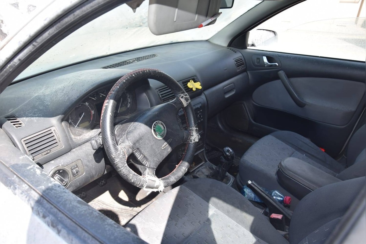 FOTO: Požiar auta v Dolnej Strede, foto 2