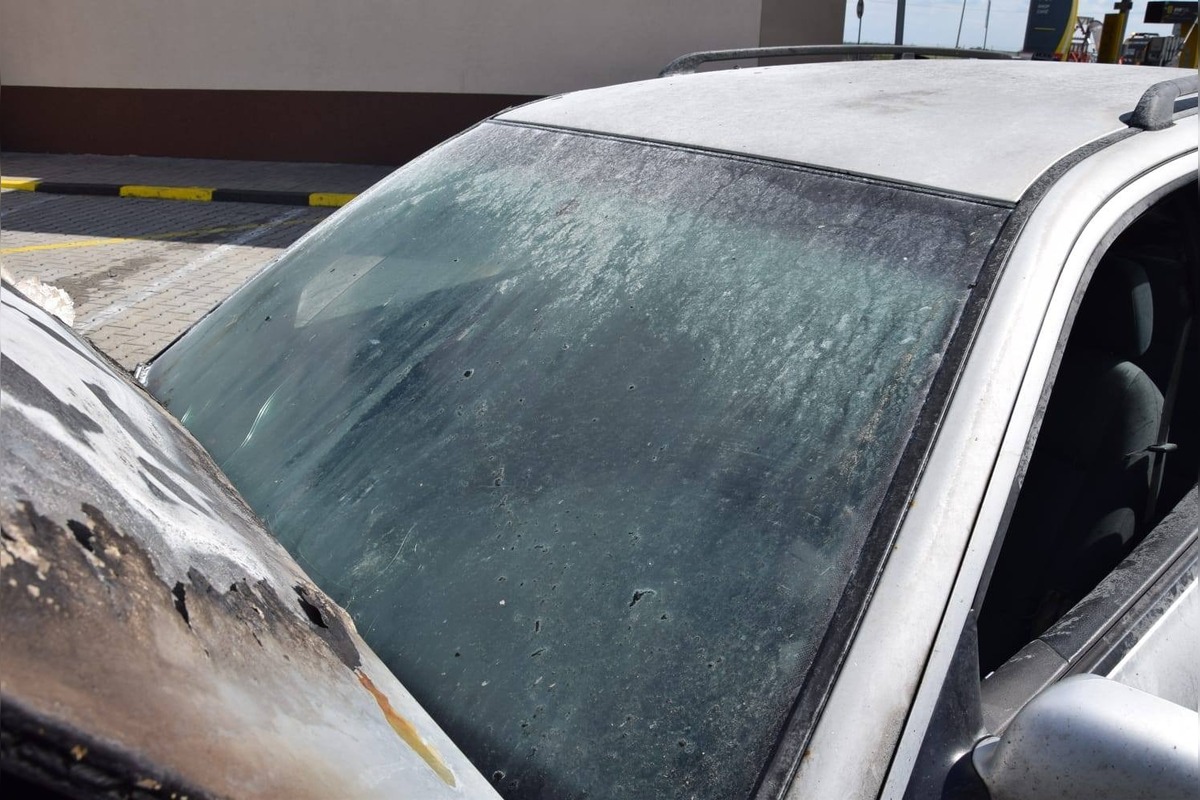 FOTO: Požiar auta v Dolnej Strede, foto 4