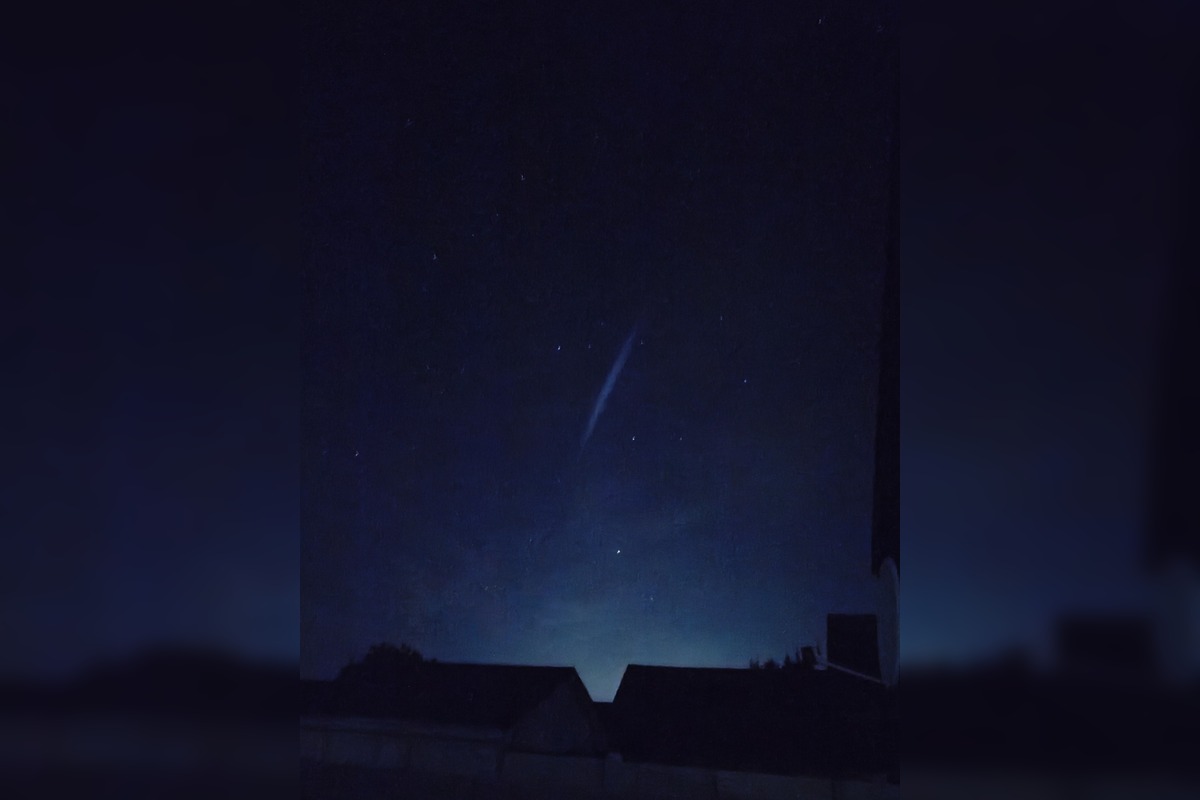 FOTO: Nevídaný úkaz na nočnej oblohe, foto 2