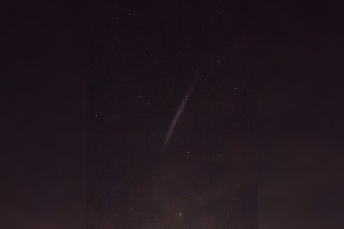 FOTO: Nevídaný úkaz na nočnej oblohe, foto 3