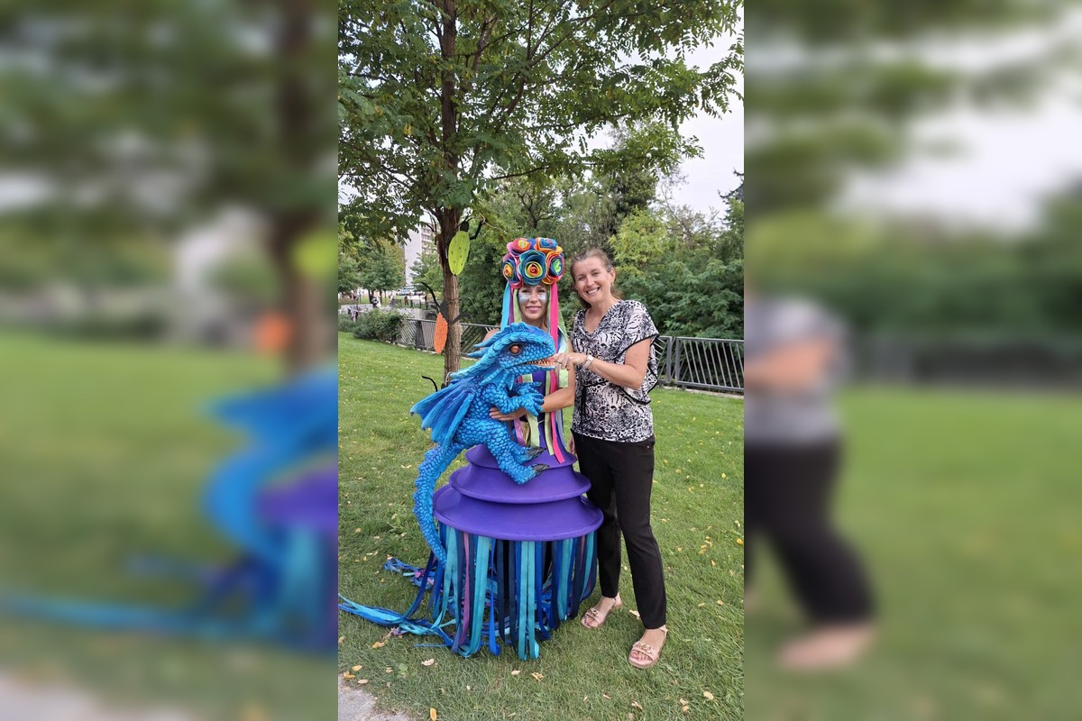 FOTO: Počas jarmoku v Ružovom parku zaujala ľudí Jarmočná diva, foto 1