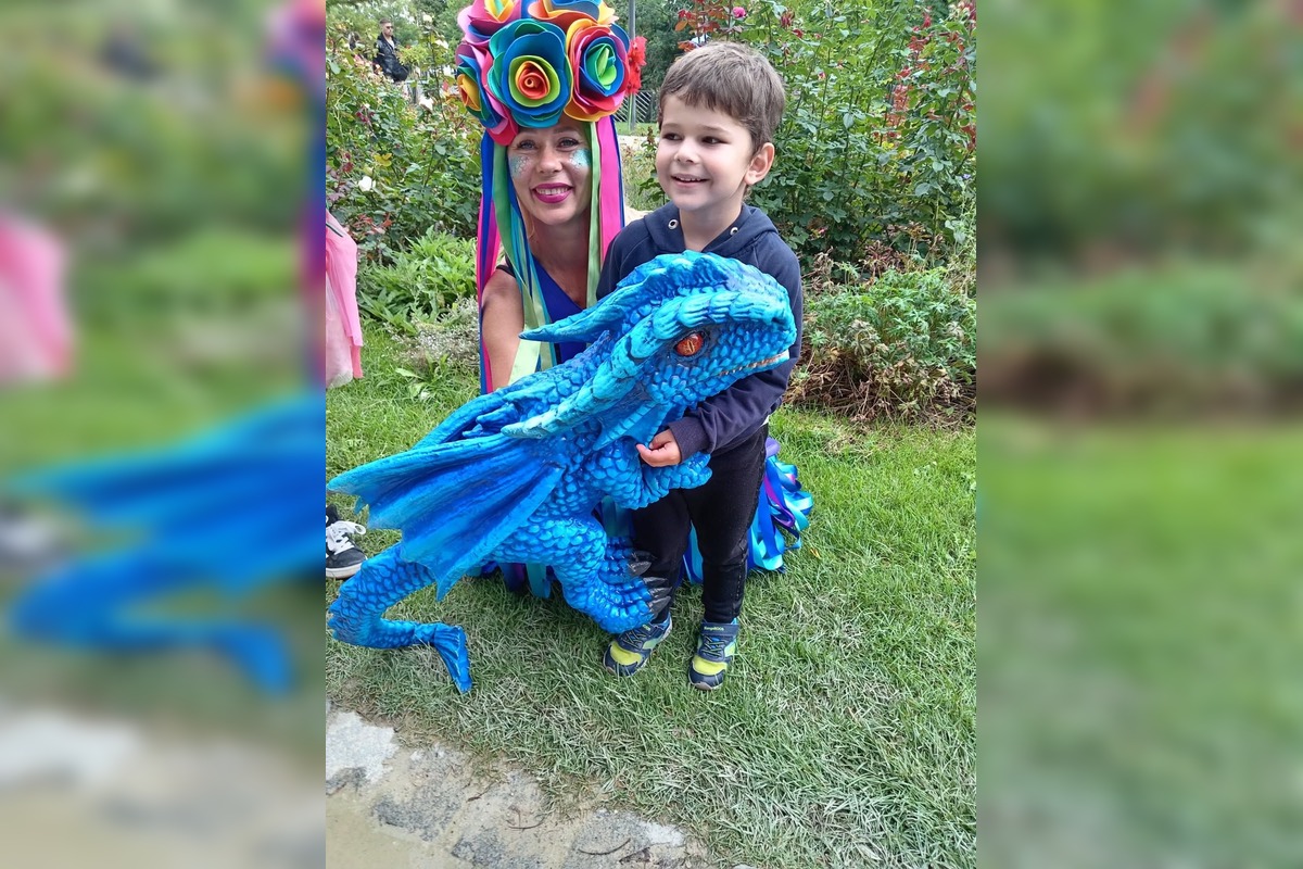 FOTO: Počas jarmoku v Ružovom parku zaujala ľudí Jarmočná diva, foto 2