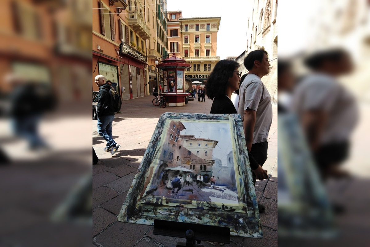 FOTO: Trnavčan Peter zachytil nielen Trnavu akvarelom, foto 12