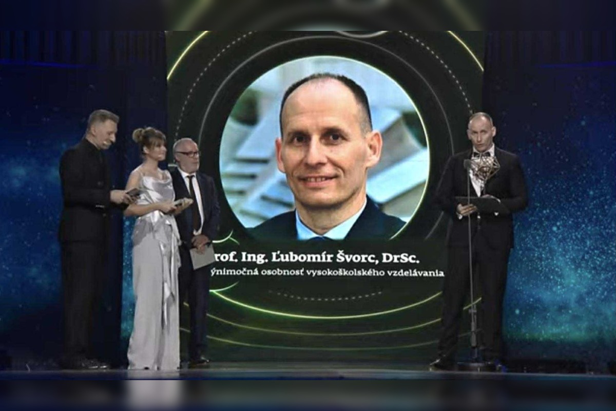 FOTO: Seredčan Ľubomír Švorc získal prestížne vedecké ocenenie, foto 2