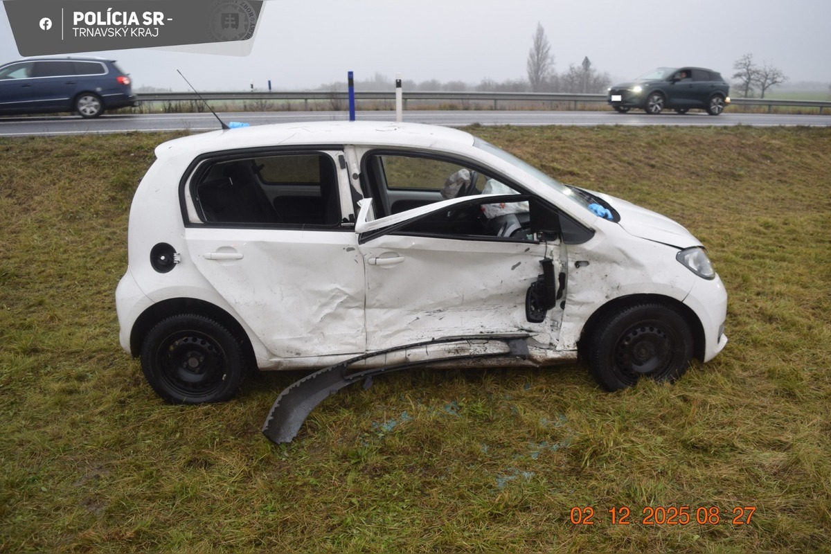 FOTO: Nehoda pri Kvetoslavove, foto 3