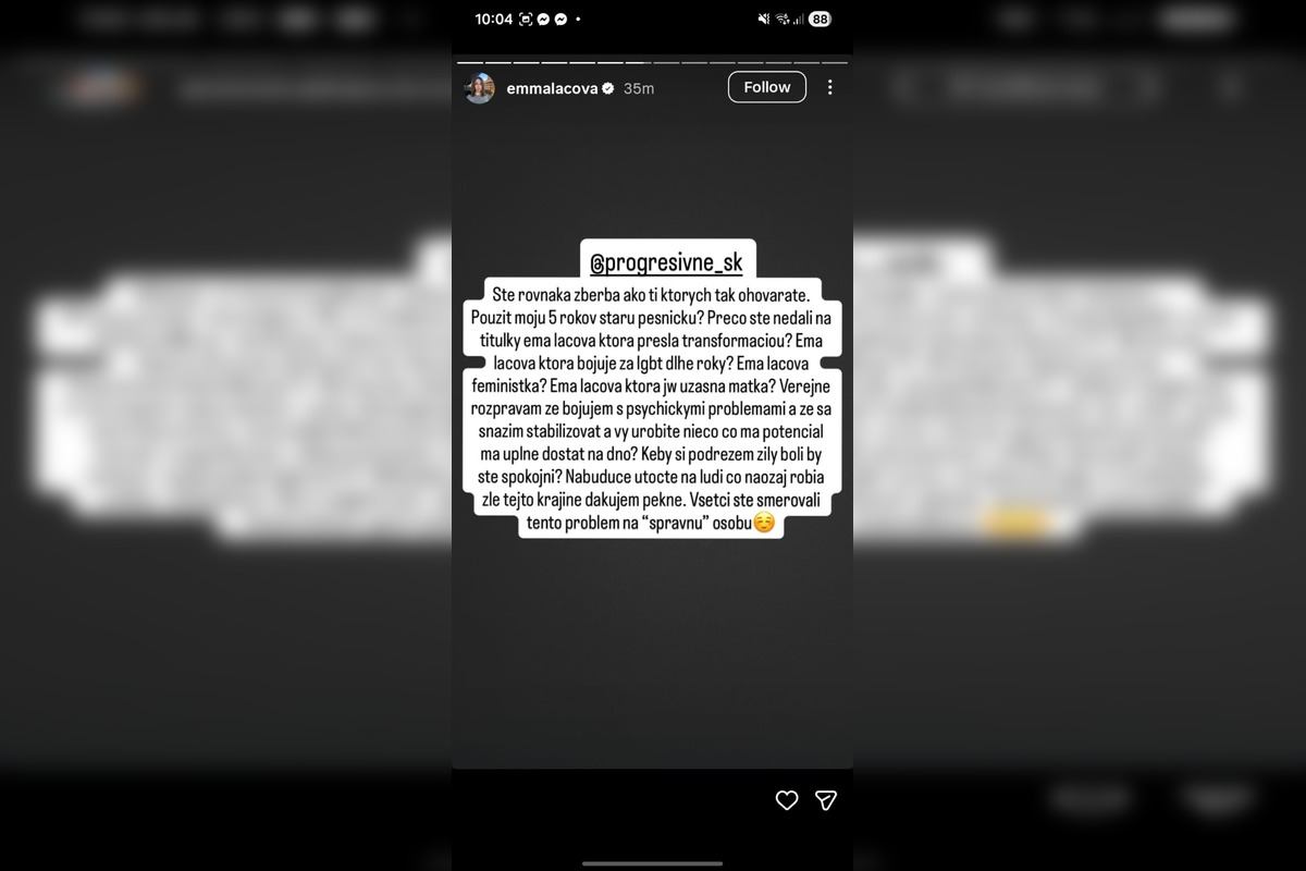 FOTO: Emma Lacová posiela pre kauzu Voderady urážlivé odkazy politikom a influencerom, foto 7