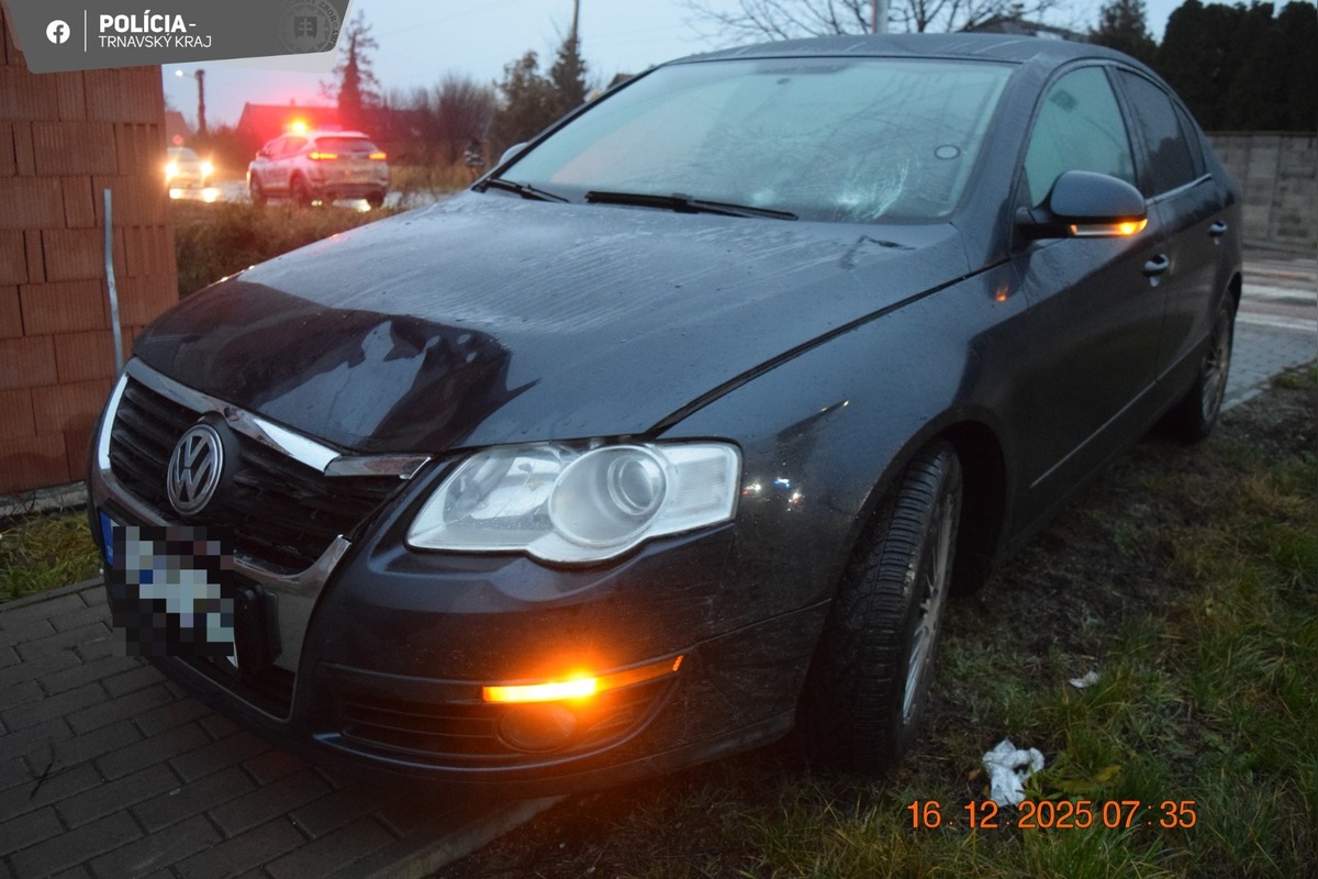 FOTO: Pri tragickej dopravnej nehode zomrel chodec, foto 1