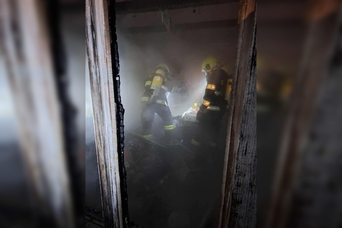 FOTO: Požiar letnej kuchyne v obci Čáry, foto 4