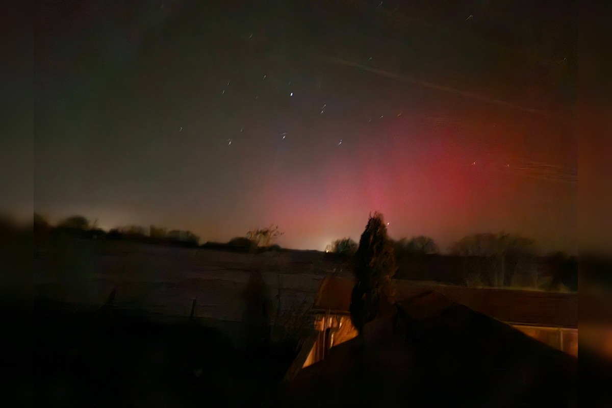 FOTO: Nádherné zábery polárnej žiary nad Trnavským krajom, foto 10