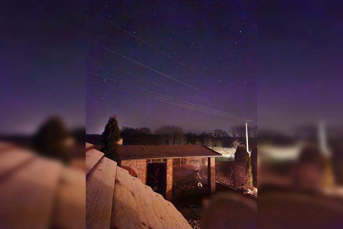 FOTO: Nádherné zábery polárnej žiary nad Trnavským krajom, foto 11