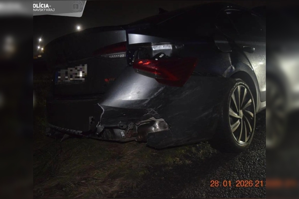 FOTO: Dopravná nehoda Borárosovej priateľky, foto 2