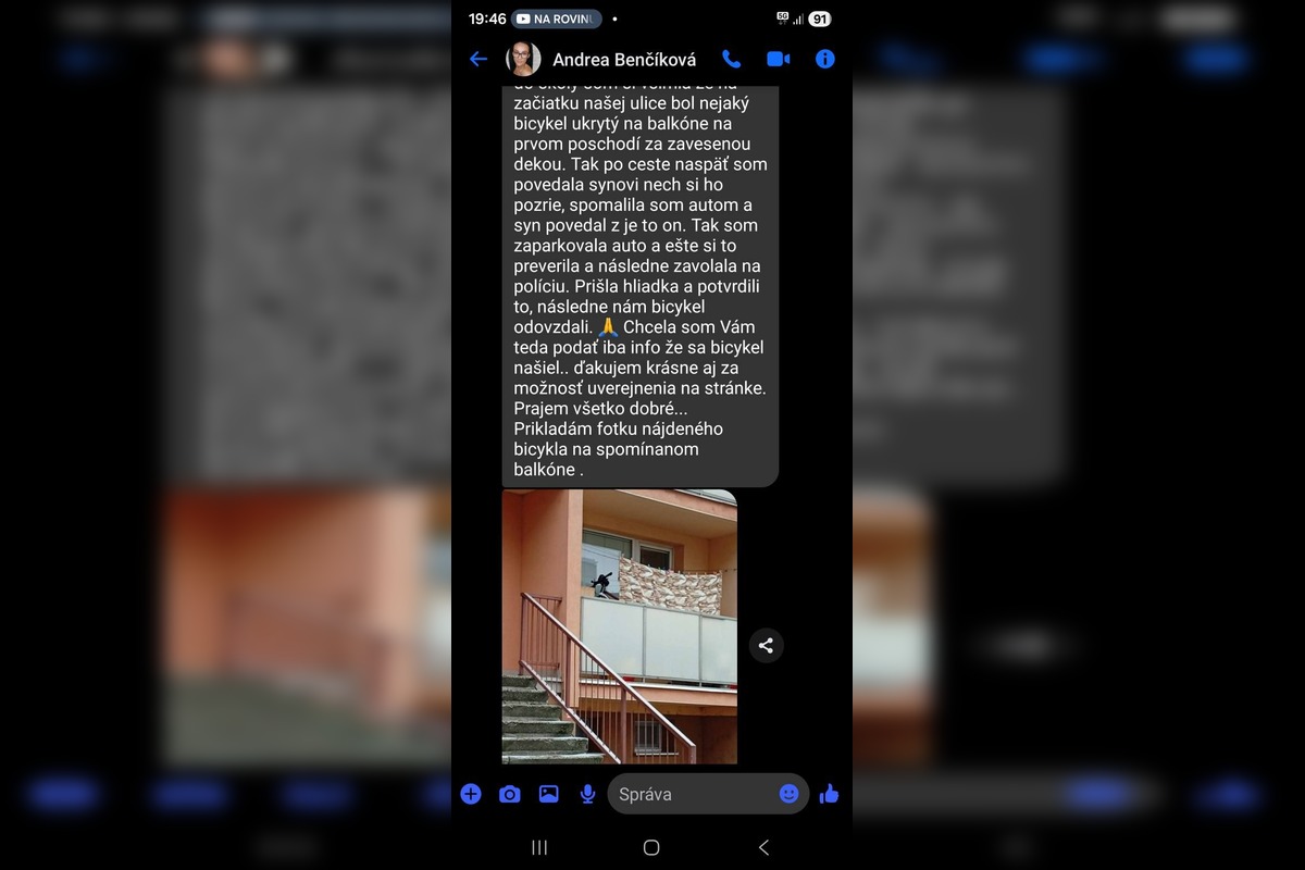 FOTO: Mladému Trnavčanovi niekto ukradol bicykel. Takto sa ho podarilo nájsť, foto 5