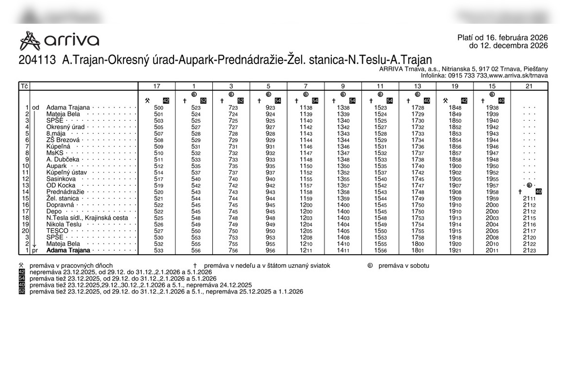 FOTO: Zmeny MHD v Piešťanoch, foto 4