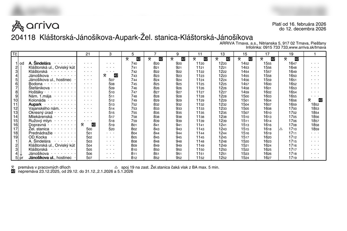 FOTO: Zmeny MHD v Piešťanoch, foto 5