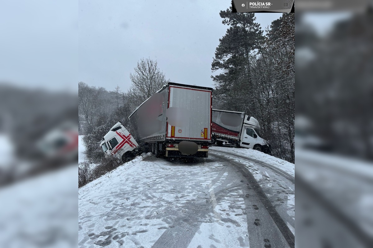 FOTO: Do Trnavy sa vrátila zima, foto 8