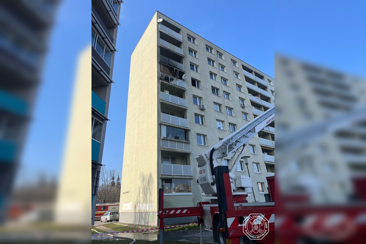 FOTO: Požiar bytu v Trnave, foto 3