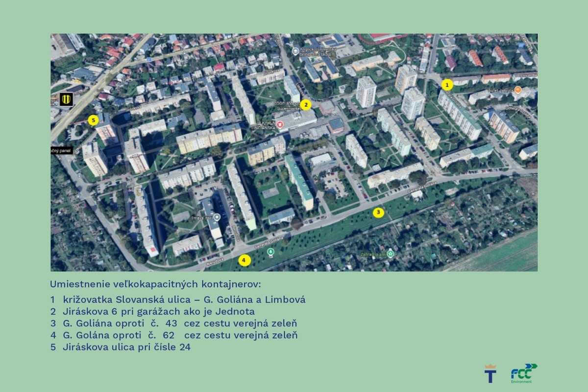 FOTO: Umiestnenie veľkokapacitných kontajnerov, foto 2